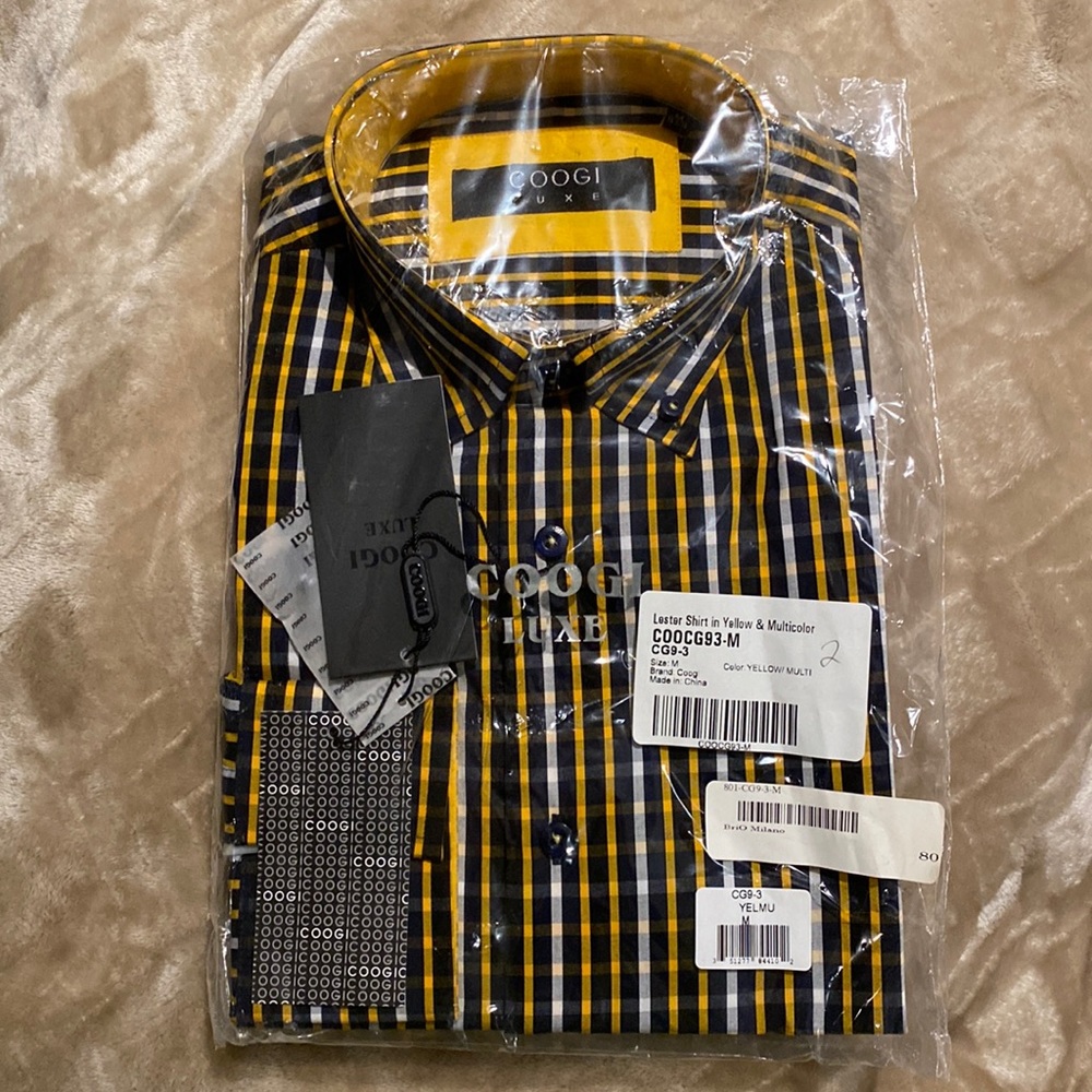 BRAND NEW WITH TAGS mens Coogi Luxe dress shirt